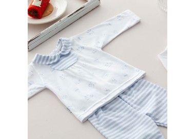 COLECCIÓN VERANO. Conjunto polaina cuello bebé Beach