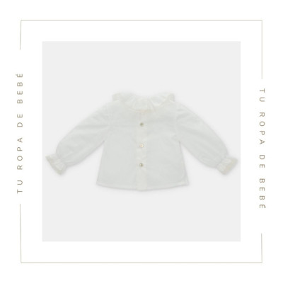 NUEVA COLECCIÓN. Blusa bebé PUNTILLA
