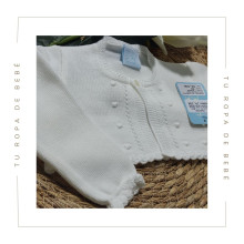 COLECCIÓN VERANO. Chaqueta corta bebé Artesanía Granlei