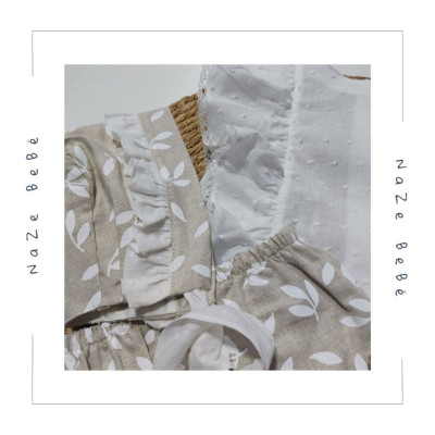 COLECCIÓN VERANO. Conjunto 3 piezas bebé niña