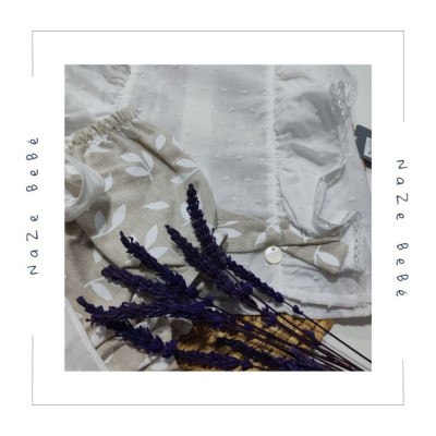 COLECCIÓN VERANO. Conjunto 3 piezas bebé niña