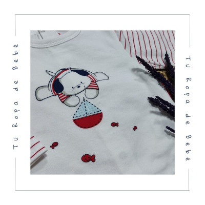 COLECCIÓN VERANO. Pijama dos piezas PERRITO