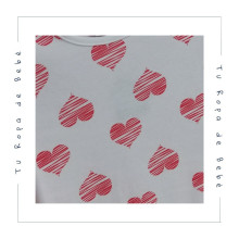 COLECCIÓN INVIERNO. Pijama dos piezas CORAZONES
