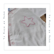COLECCIÓN VERANO. Pijama enterizo bebé ESTRELLA Sardón