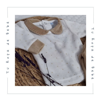 COLECCIÓN INVIERNO. Pijama dos piezas bebé SUEÑO Sardón