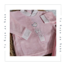 COLECCIÓN INVIERNO. Pijama dos piezas bebé NIDOS Sardón