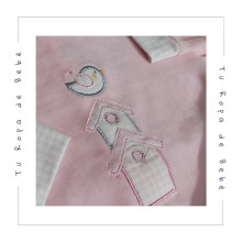 COLECCIÓN INVIERNO. Pijama dos piezas bebé NIDOS Sardón