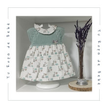 COLECCIÓN VERANO. Vestido bebé niña SELVA Pangasa Baby