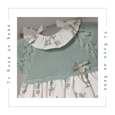 COLECCIÓN VERANO. Vestido bebé niña SELVA Pangasa Baby