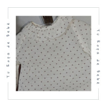 COLECCIÓN INVIERNO. Conjunto peto bebé niña CASTILLO Paz Rodríguez