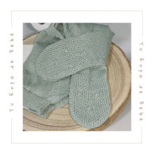 COLECCIÓN VERANO. Conjunto polaina bebé niña APERTA Paz Rodríguez