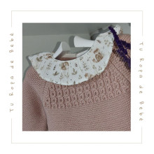 COLECCION INVIERNO. Conjunto polaina bebé niña ZAFIRO Pangasa Baby