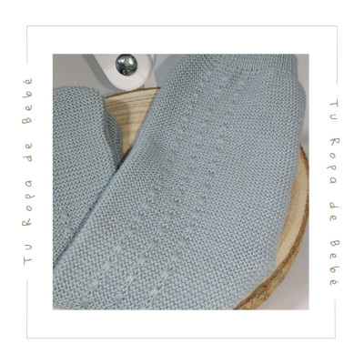 COLECCIÓN INVIERNO. Conjunto polaina bebé SALVIA Paz Rodríguez