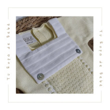 COLECCIÓN VERANO. Conjunto polaina bebé niño CIGÜEÑA Paz Rodríguez