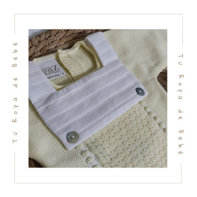 COLECCIÓN VERANO. Conjunto polaina bebé niño CIGÜEÑA Paz Rodríguez