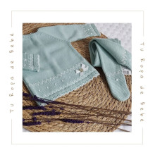 COLECCIÓN VERANO. Conjunto polaina bebé IRIS Paz Rodríguez