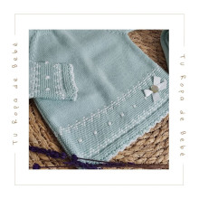 COLECCIÓN VERANO. Conjunto polaina bebé IRIS Paz Rodríguez