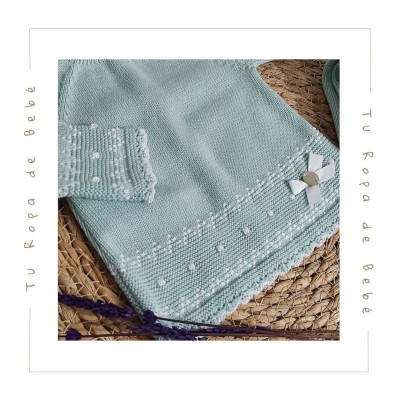 COLECCIÓN VERANO. Conjunto polaina bebé IRIS Paz Rodríguez