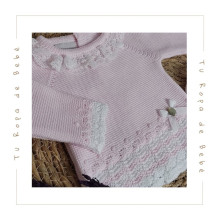 COLECCIÓN VERANO. Conjunto polaina bebé niña AURA Paz Rodríguez