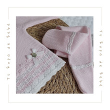 COLECCIÓN VERANO. Conjunto polaina bebé niña AURA Paz Rodríguez