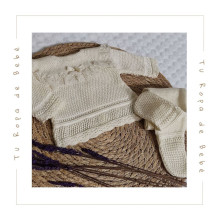 COLECCIÓN VERANO. Conjunto polaina bebé PAZ V24 Paz Rodríguez