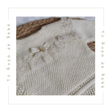 COLECCIÓN VERANO. Conjunto polaina bebé PAZ V24 Paz Rodríguez