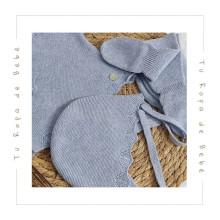 COLECCIÓN VERANO. Conjunto polaina bebé niño NEL BLU Martín Aranda