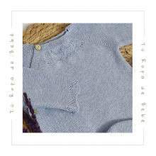 COLECCIÓN VERANO. Conjunto polaina bebé niño NEL BLU Martín Aranda