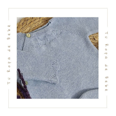 COLECCIÓN VERANO. Conjunto polaina bebé niño NEL BLU Martín Aranda