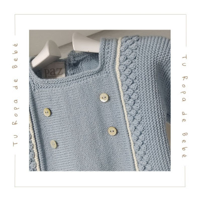 COLECCIÓN INVIERNO. Conjunto polaina bebé niño MAGIA Paz Rodríguez