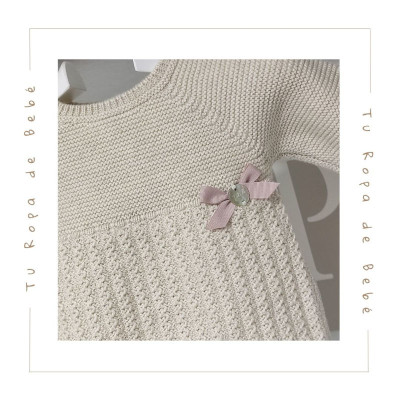 COLECCIÓN INVIERNO. Conjunto polaina bebé niña BALLET Paz Rodríguez