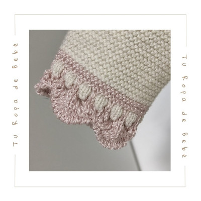 COLECCIÓN INVIERNO. Conjunto polaina bebé niña BALLET Paz Rodríguez