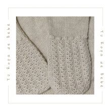 COLECCIÓN INVIERNO. Conjunto polaina bebé niña BALLET Paz Rodríguez