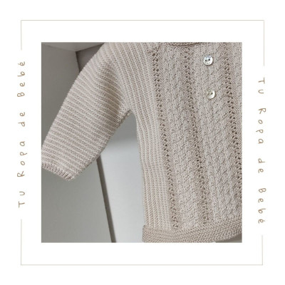 COLECCIÓN INVIERNO. Conjunto polaina bebé niño OPERA Paz Rodríguez