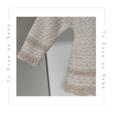 COLECCIÓN INVIERNO. Conjunto polaina bebé niña OPERA Paz Rodríguez