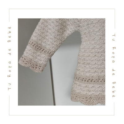 COLECCIÓN INVIERNO. Conjunto polaina bebé niña OPERA Paz Rodríguez