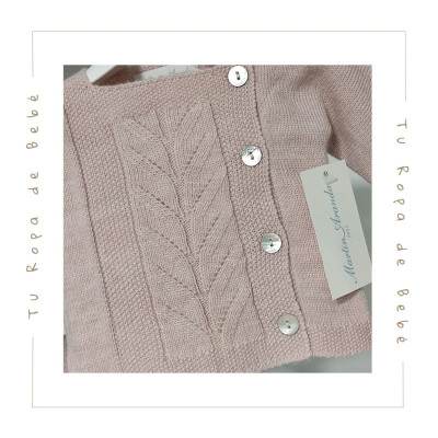 COLECCIÓN INVIERNO. Conjunto polaina bebé niña FLEUR Martín Aranda