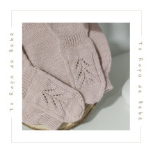 COLECCIÓN INVIERNO. Conjunto polaina bebé niña FLEUR Martín Aranda