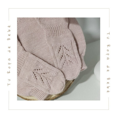 COLECCIÓN INVIERNO. Conjunto polaina bebé niña FLEUR Martín Aranda