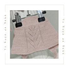 COLECCIÓN INVIERNO. Conjunto polaina bebé niña FLEUR Martín Aranda