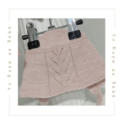 COLECCIÓN INVIERNO. Conjunto polaina bebé niña FLEUR Martín Aranda