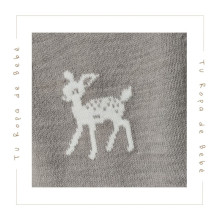 COLECCIÓN INVIERNO. Conjunto polaina bebé TAUPE Martín Aranda