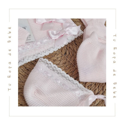 COLECCIÓN INVIERNO. Conjunto polaina PUNTILLA