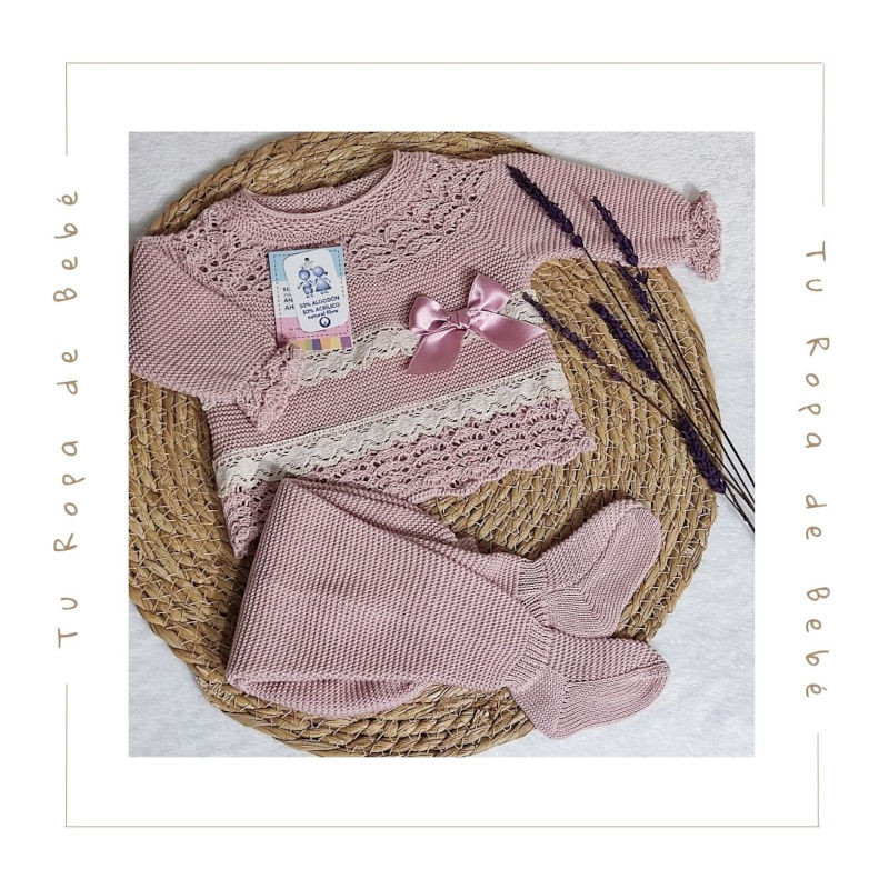 COLECCIÓN VERANO. Conjunto polaina CALADO