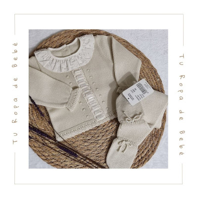 COLECCIÓN INVIERNO. Conjunto polaina VOLANTE