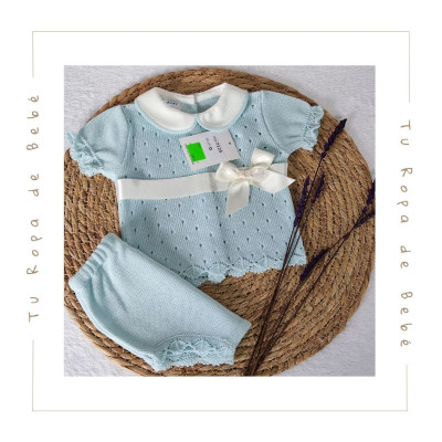 COLECCIÓN VERANO. Conjunto braga CALADOS