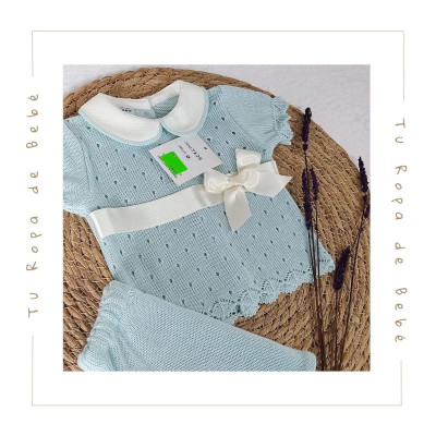 COLECCIÓN VERANO. Conjunto braga CALADOS