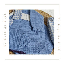 COLECCIÓN INVIERNO. Conjunto ranita PATA DE GALLO