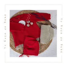 COLECCIÓN INVIERNO. Conjunto ranita MOTAS