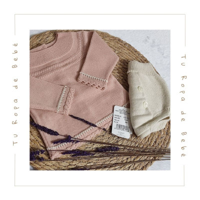 COLECCIÓN INVIERNO. Conjunto braguita bebé